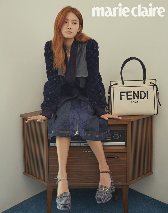 신인같지 않은 연기력을 보여주고 있는 박주현(사진=마리끌레르)